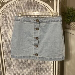 Forever 21 Jean Mini Skirt Size S